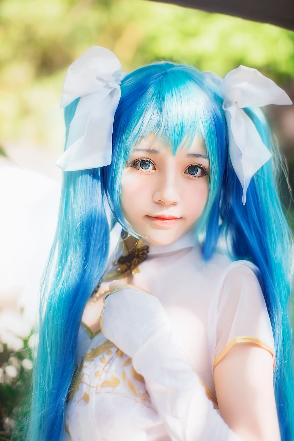 初音未来魅力旗袍登场 C O S (18)