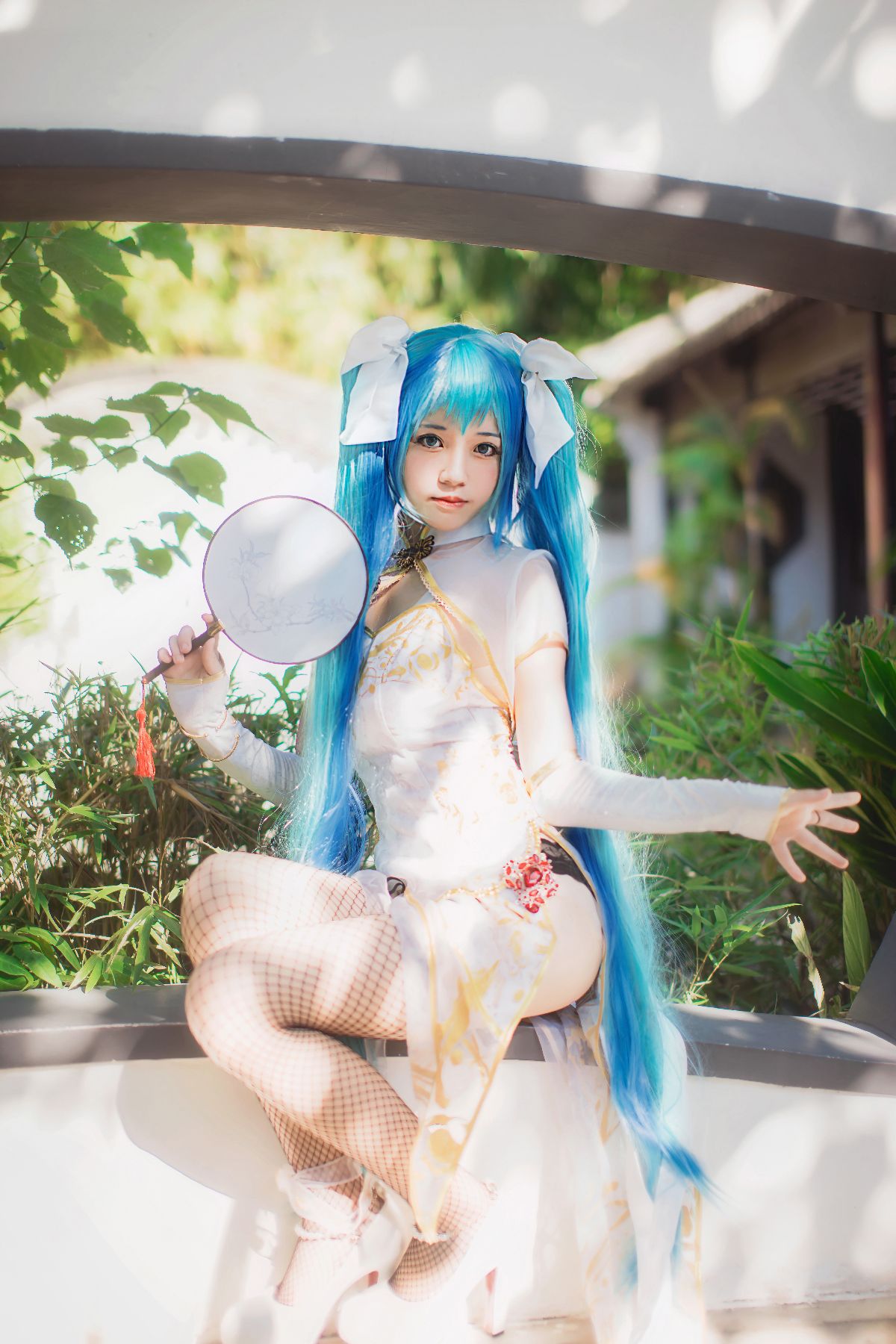 初音未来魅力旗袍登场 C O S (19)