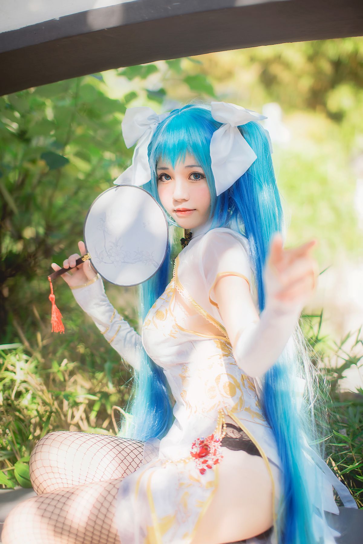 初音未来魅力旗袍登场 C O S (21)