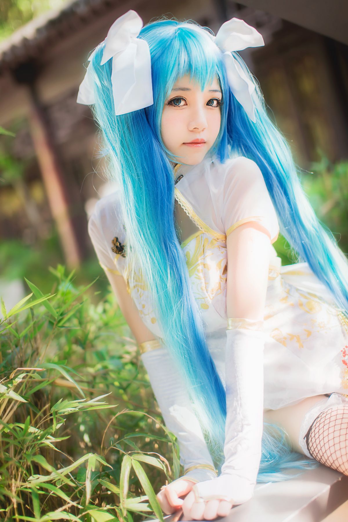 初音未来魅力旗袍登场 C O S (22)