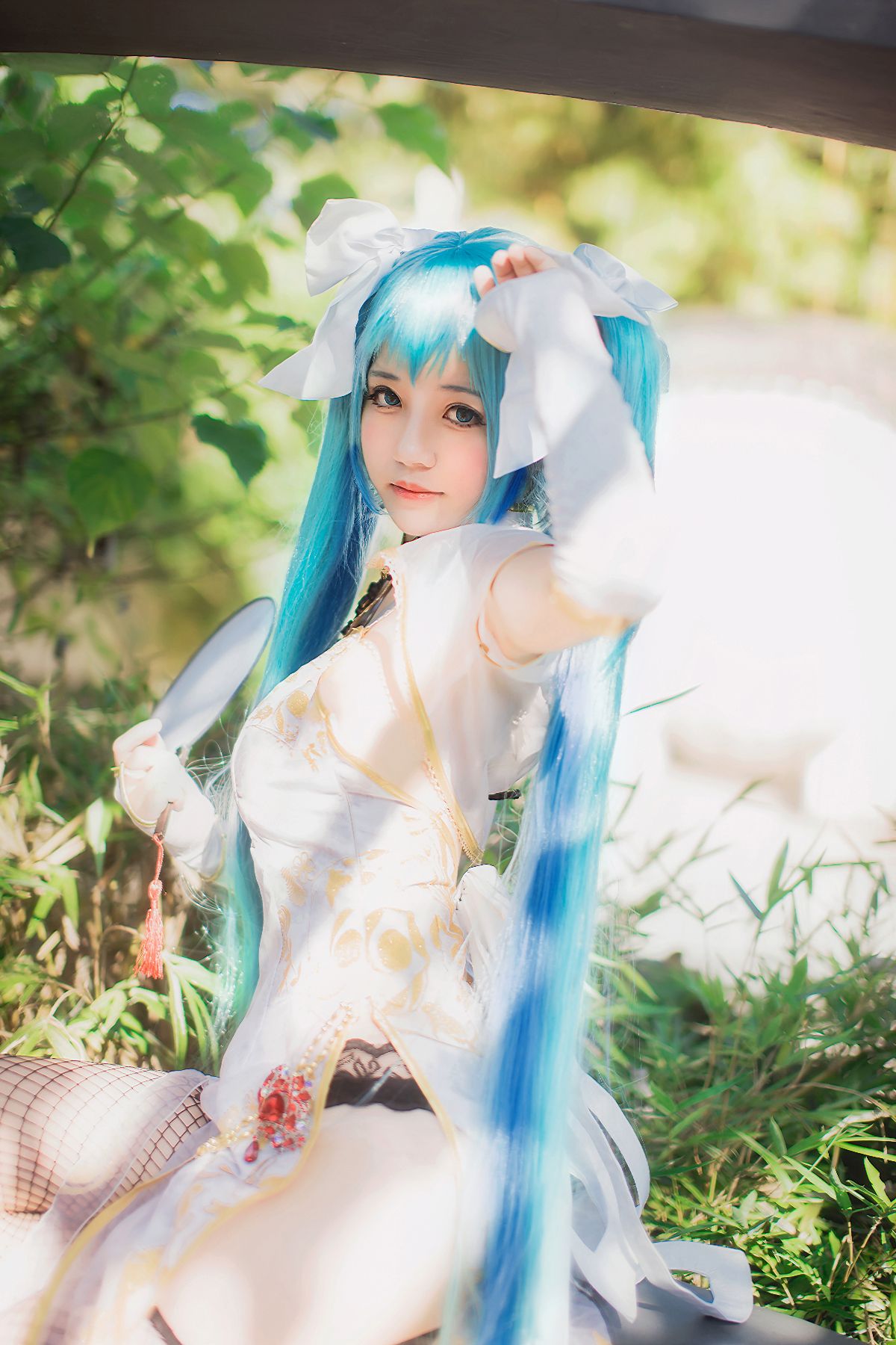 初音未来魅力旗袍登场 C O S (23)