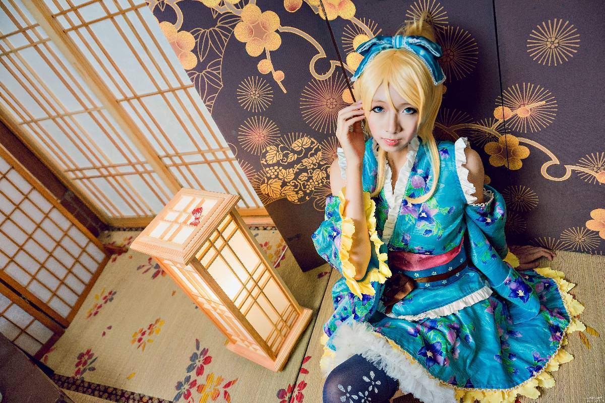 LoveLive!绚濑绘里浴衣觉醒ver. (2)