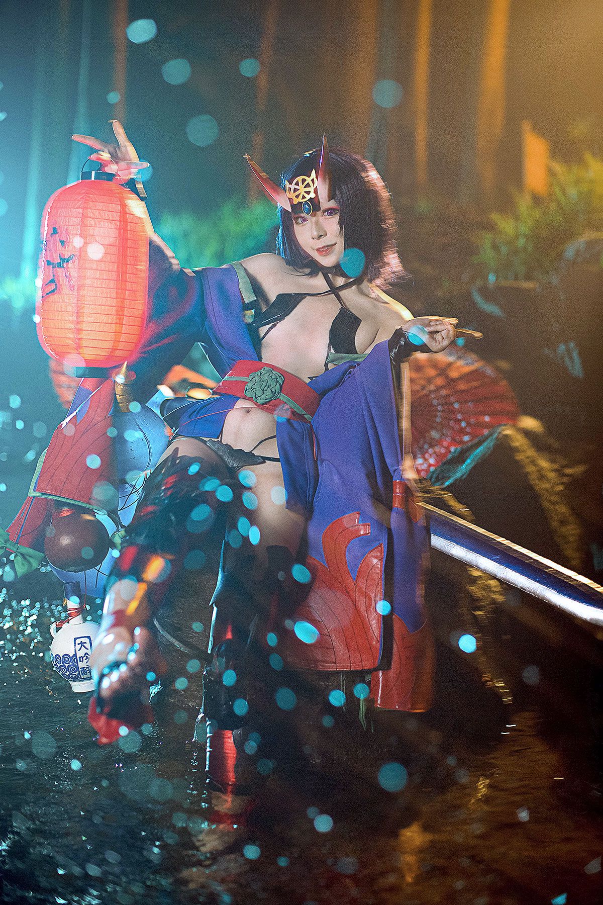 千红万紫・神力鬼毒酒吞童子 C O S (20)