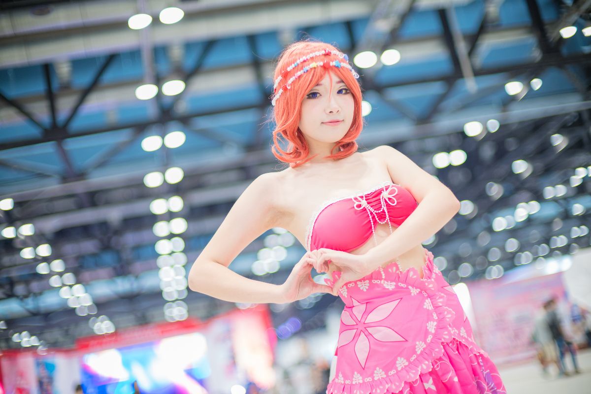 西木野真姬人鱼makiido18漫展返图 C O S (6)