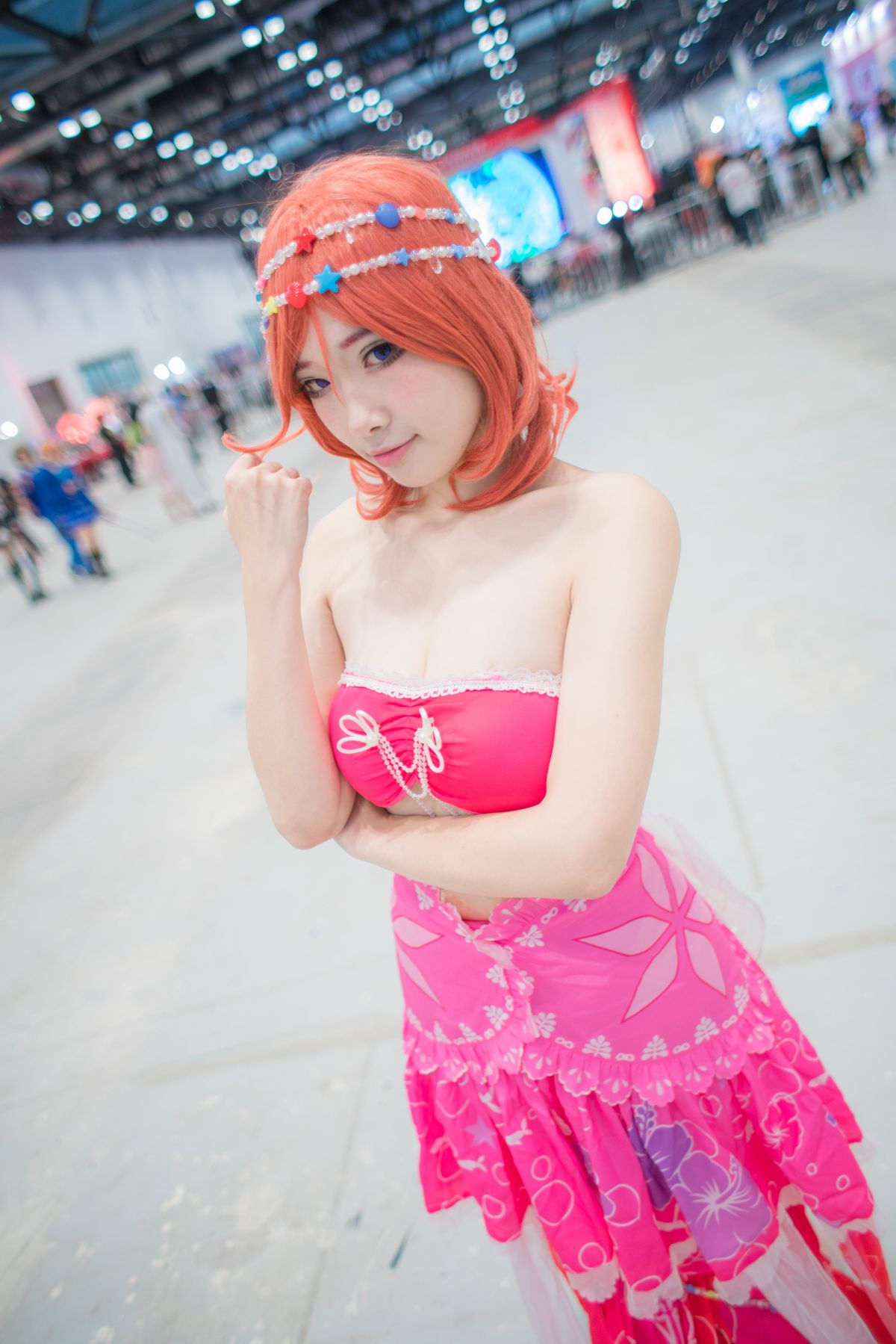 西木野真姬人鱼makiido18漫展返图 C O S (9)