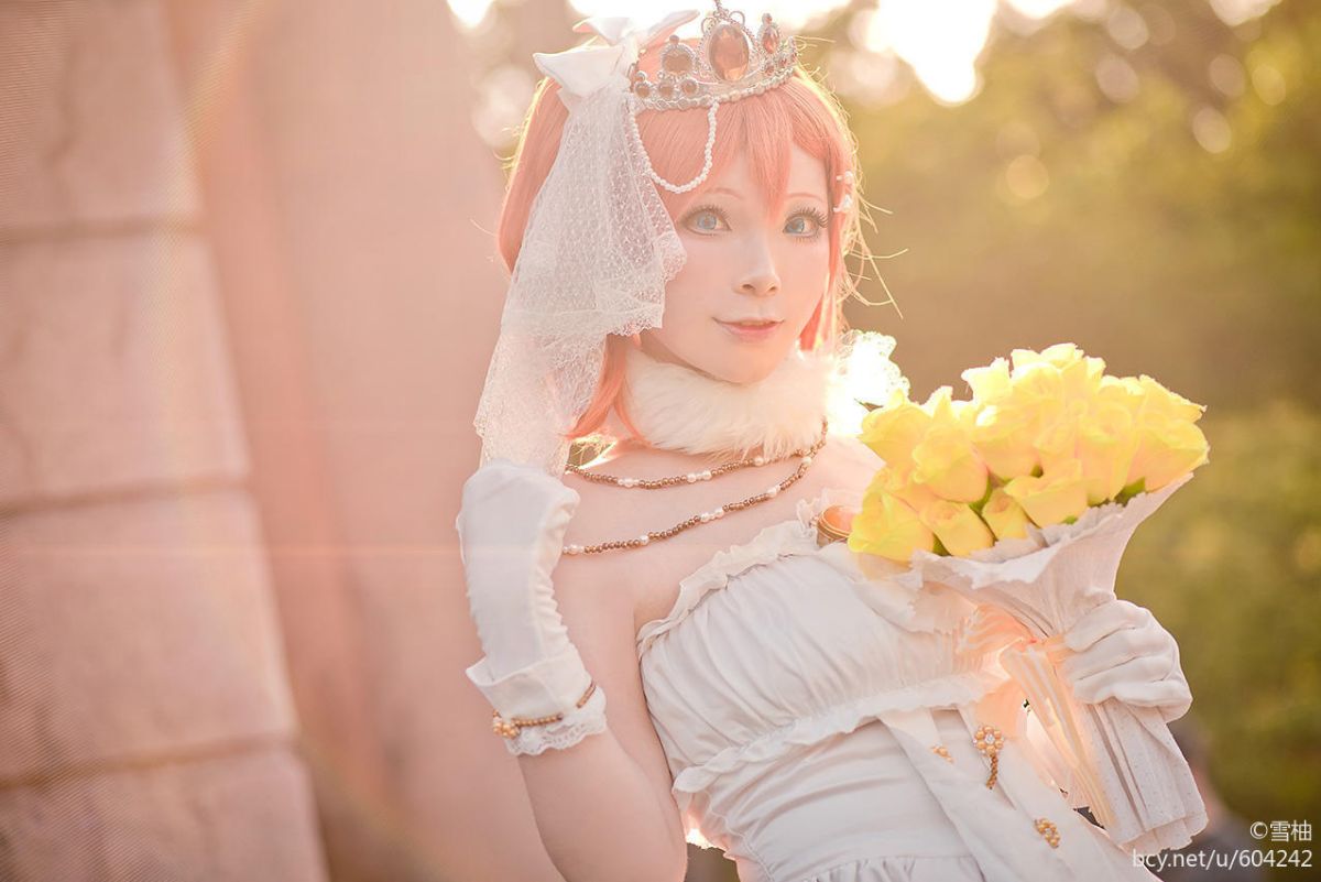 μ's全員婚紗 C O S (4)
