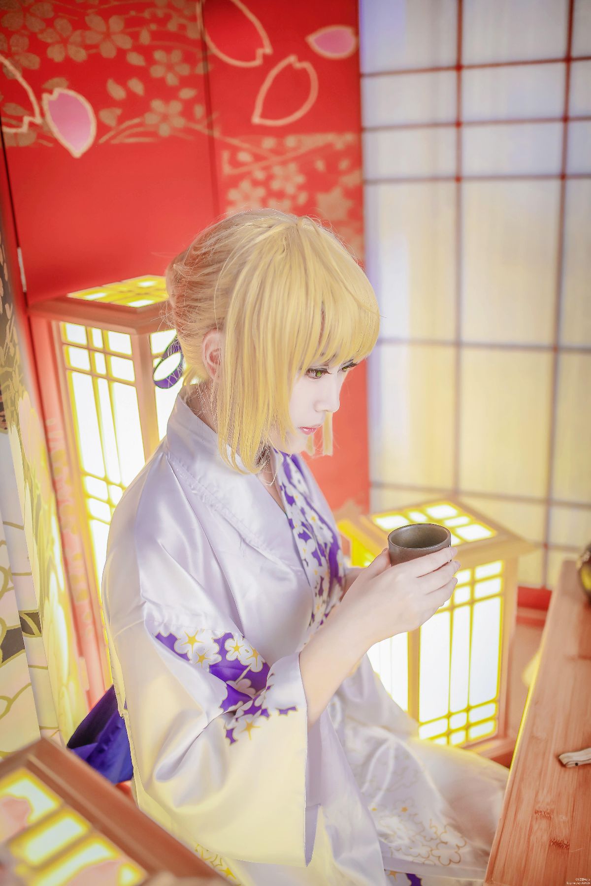 凛&saber和服 C O S (8)