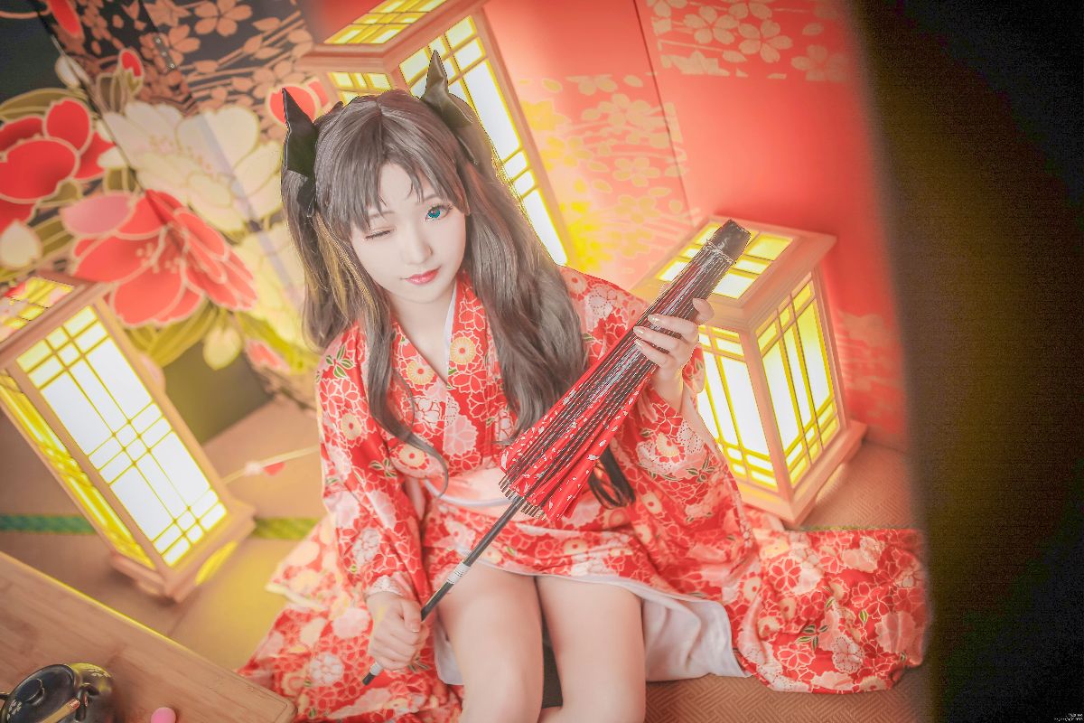 凛&saber和服 C O S (7)