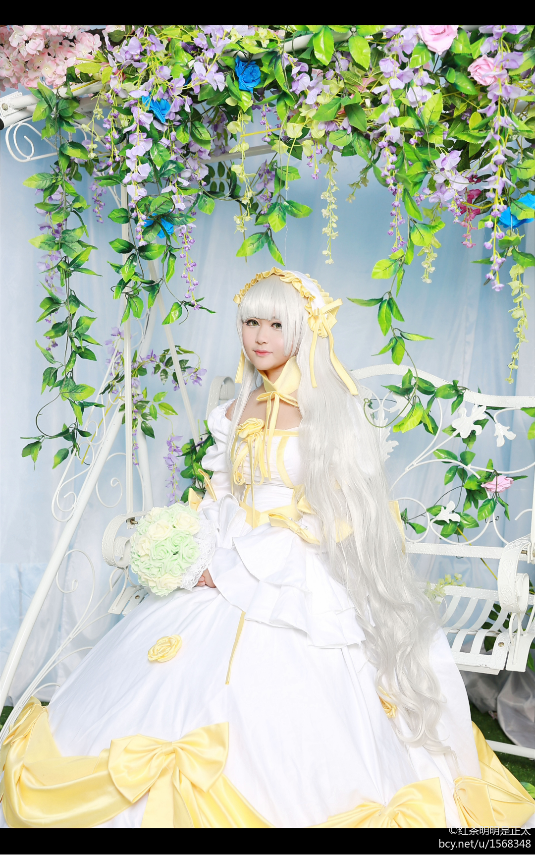 维多利加白色洋服 C O S (3)