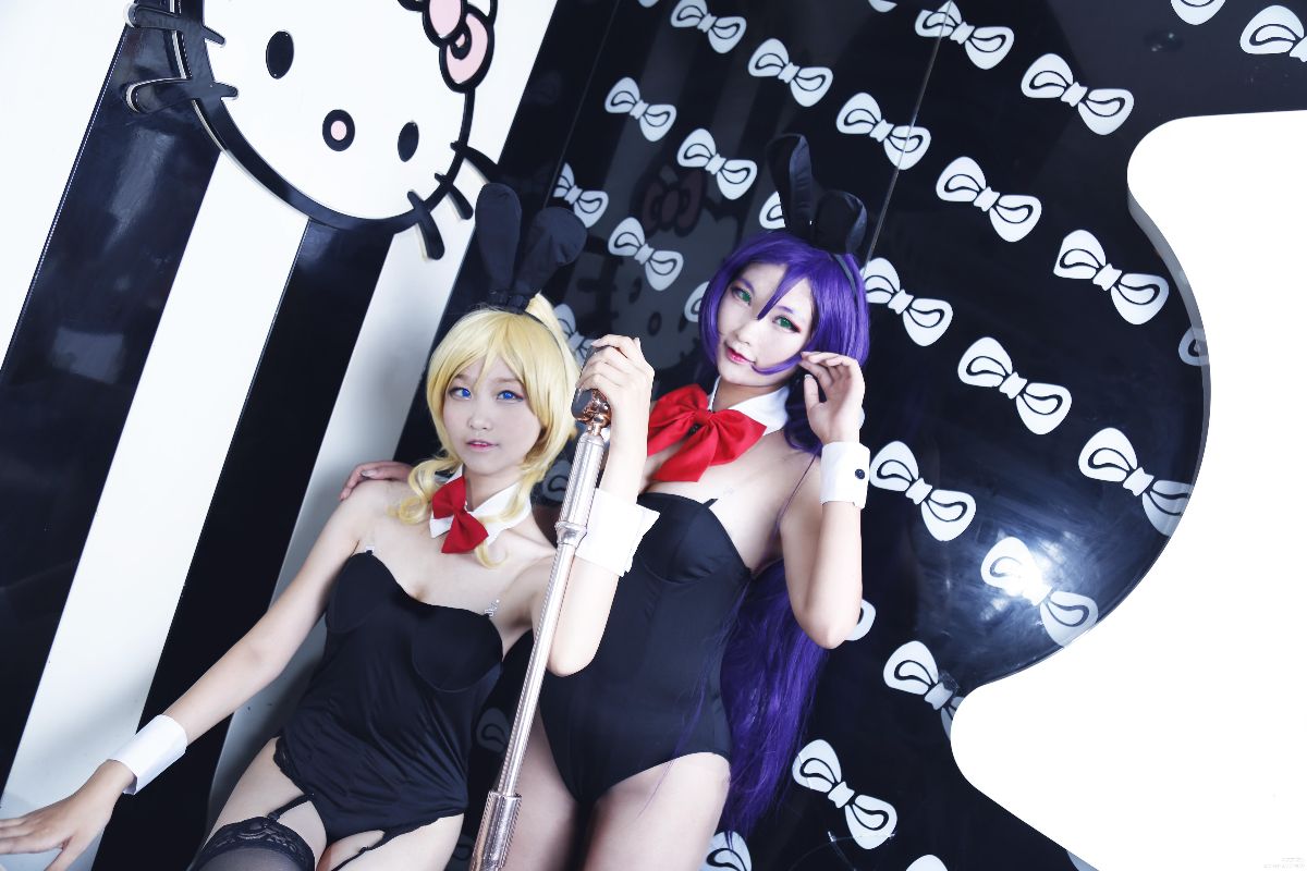 要和绘希一醉方休的兔女郎 C O S (6)