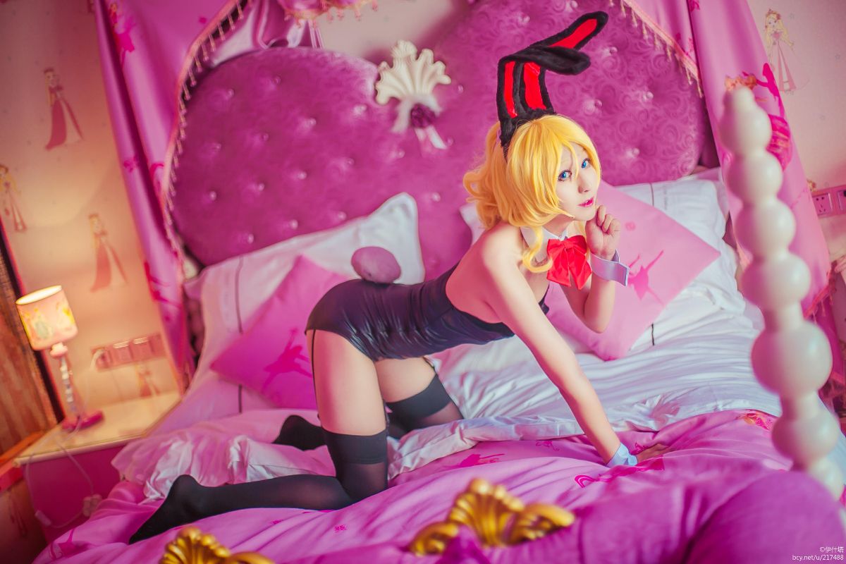 绚濑绘里single兔女郎同人 C O S (9)