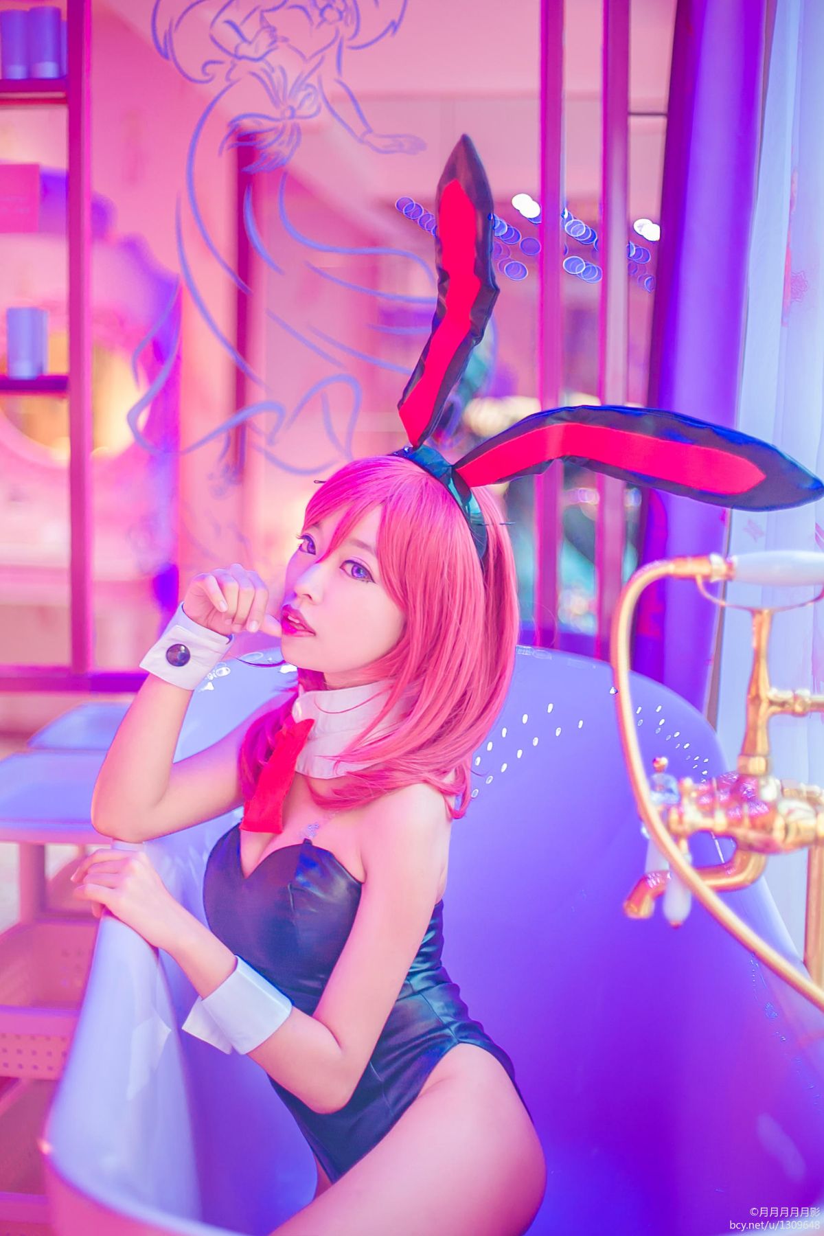 西木野真姬single兔女郎同人 C O S (4)