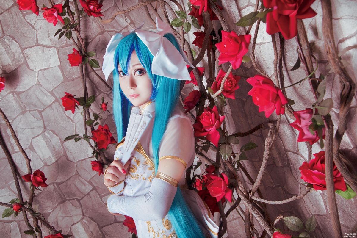 初音未来笼中雀C O S (3)