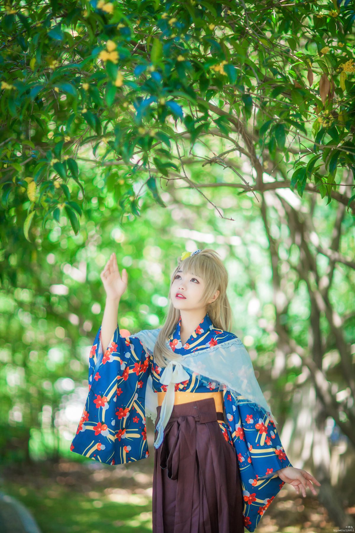 南小鸟卒业二尺和服 C O S (2)