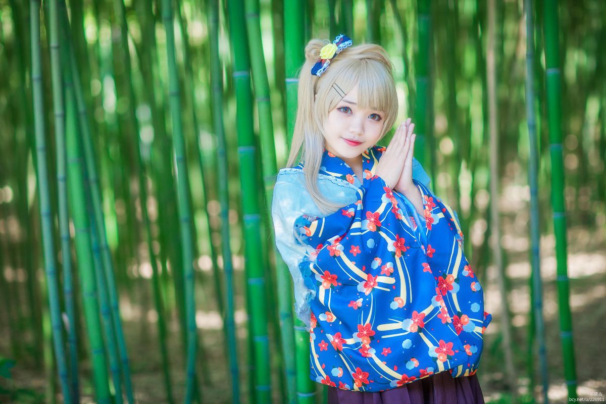 南小鸟卒业二尺和服 C O S (7)
