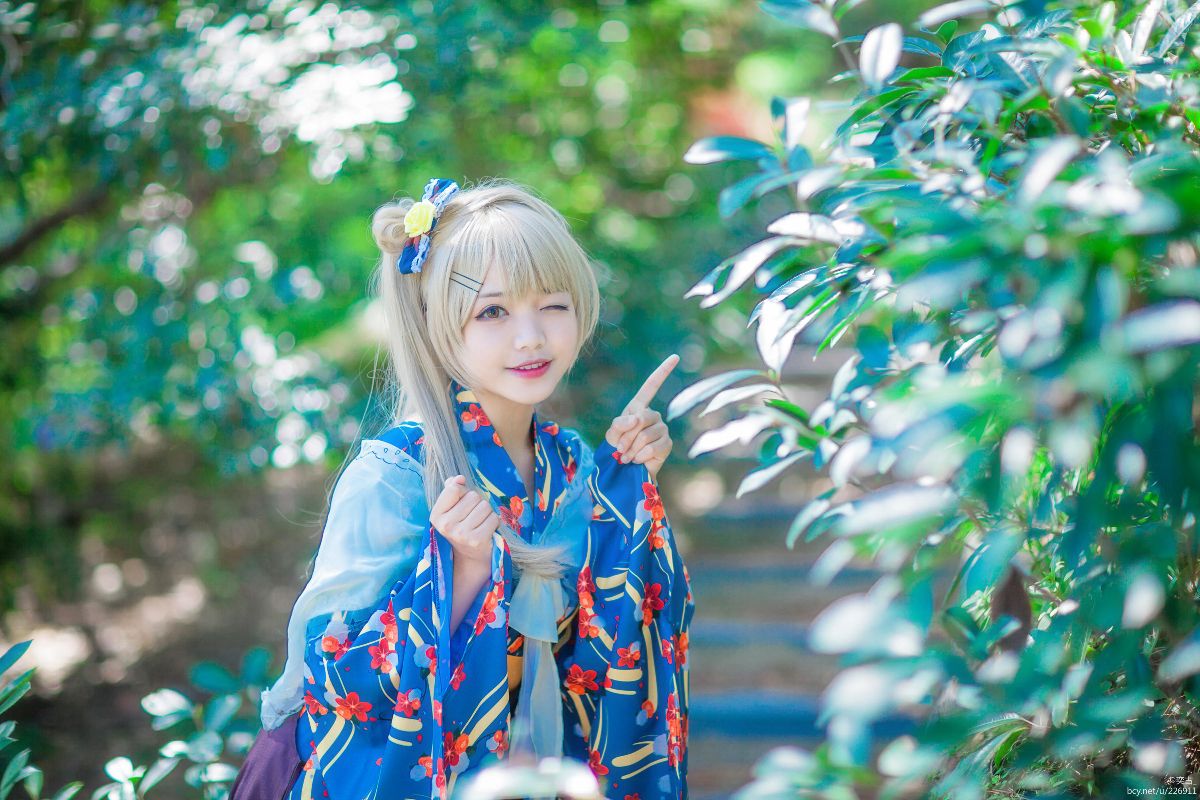 南小鸟卒业二尺和服 C O S (10)