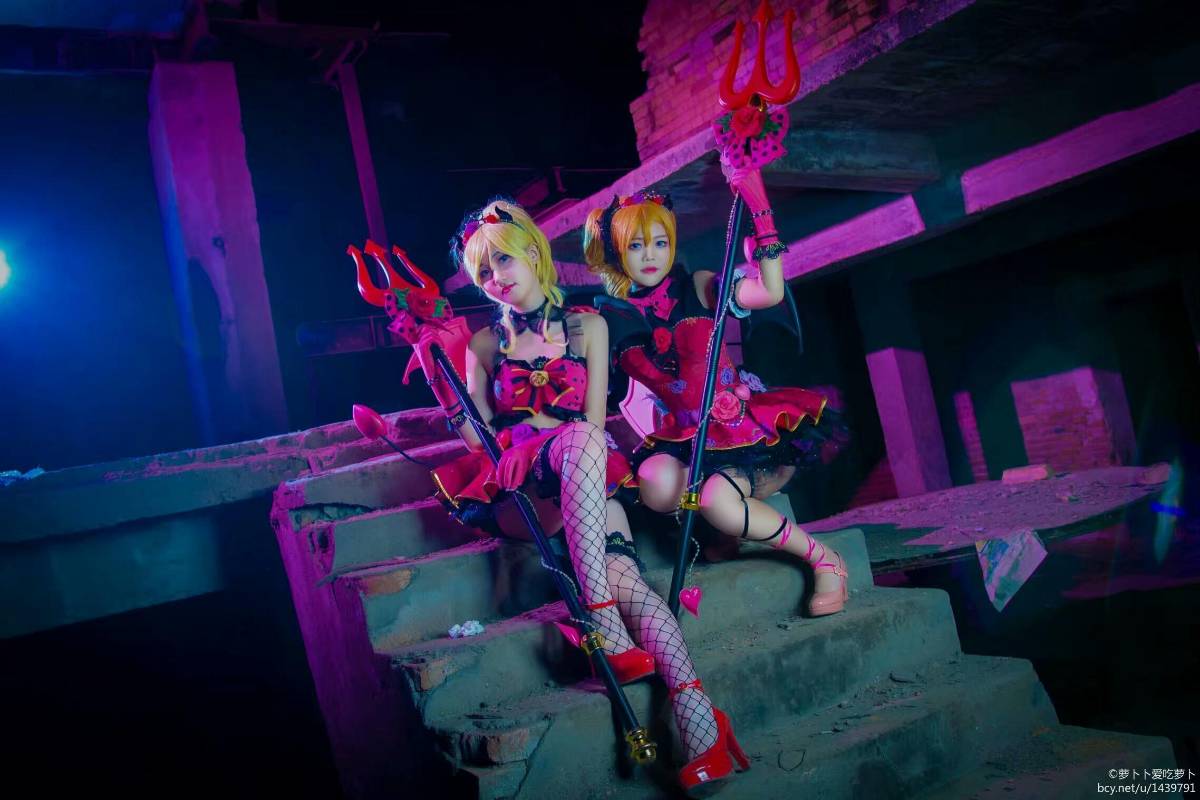 Love Live!高坂穗乃果&绚濑绘里の小恶魔 (3)