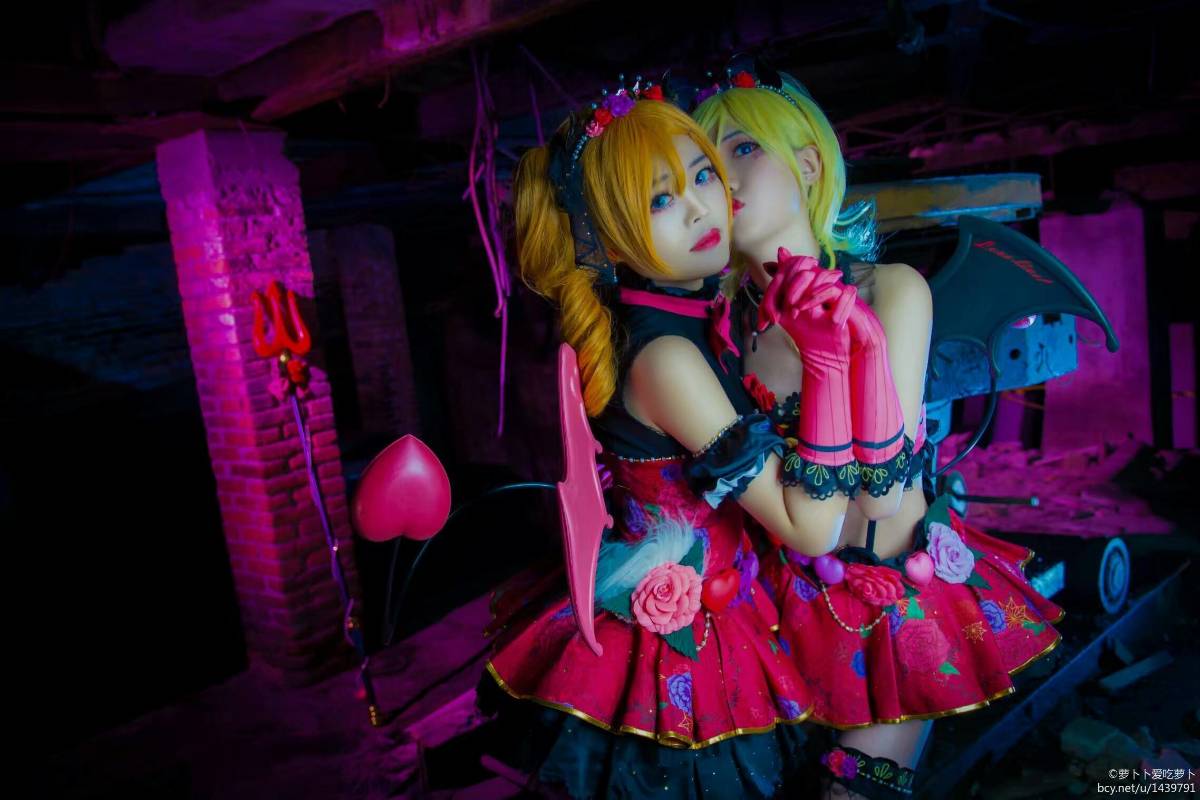 Love Live!高坂穗乃果&绚濑绘里の小恶魔 (7)