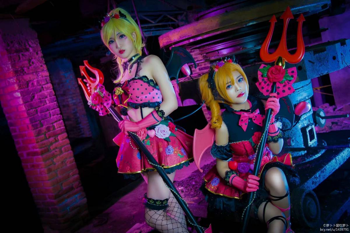 Love Live!高坂穗乃果&绚濑绘里の小恶魔 (9)