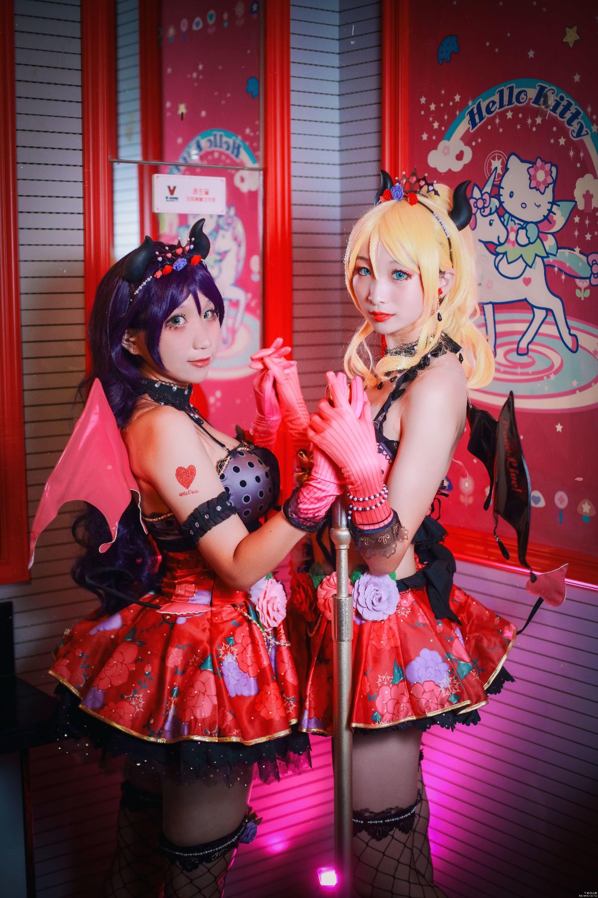 #小恶魔觉醒#幸せ願ってると 言いながら闇へ绘 (1)
