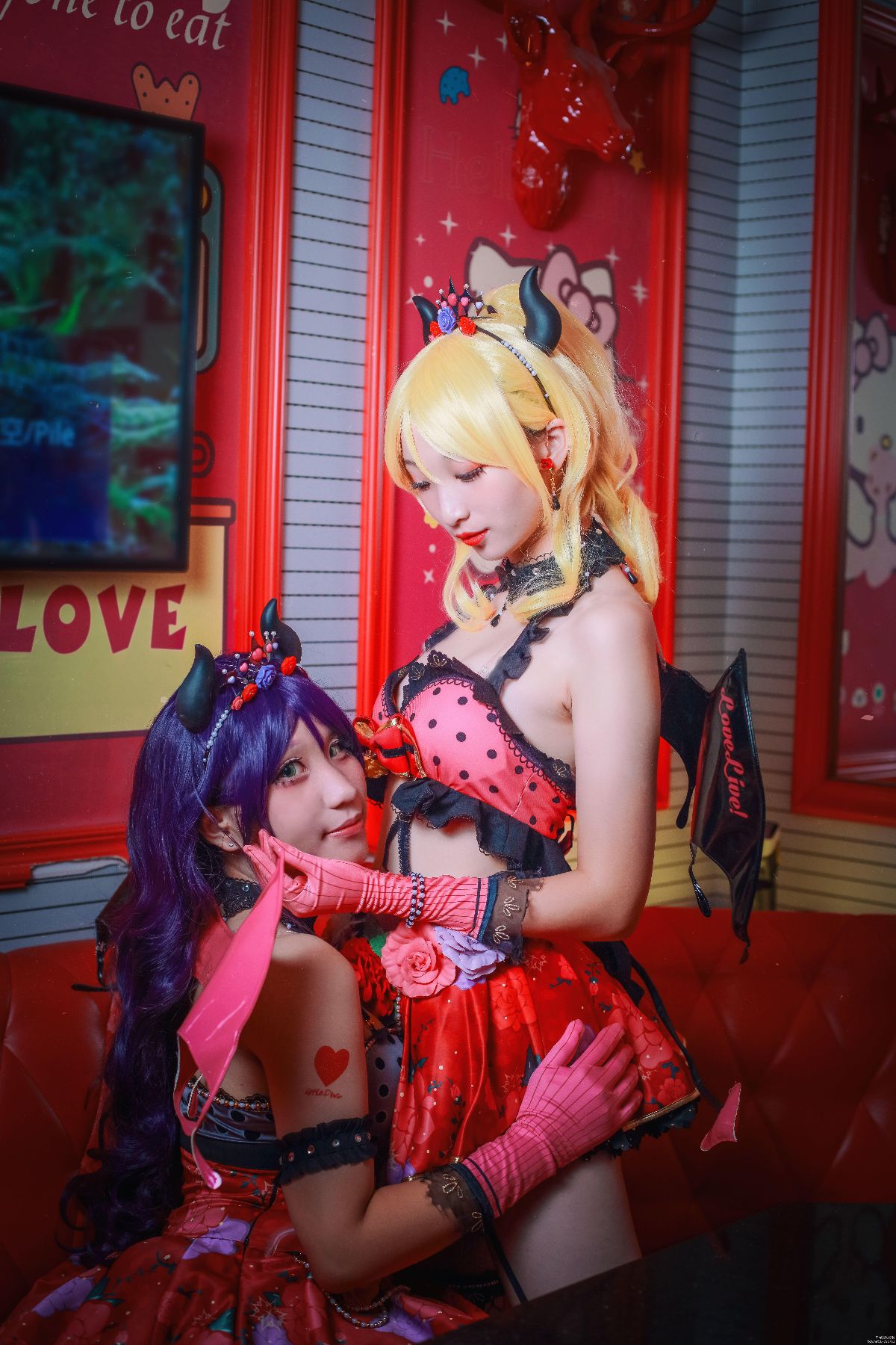 #小恶魔觉醒#幸せ願ってると 言いながら闇へ绘 (5)
