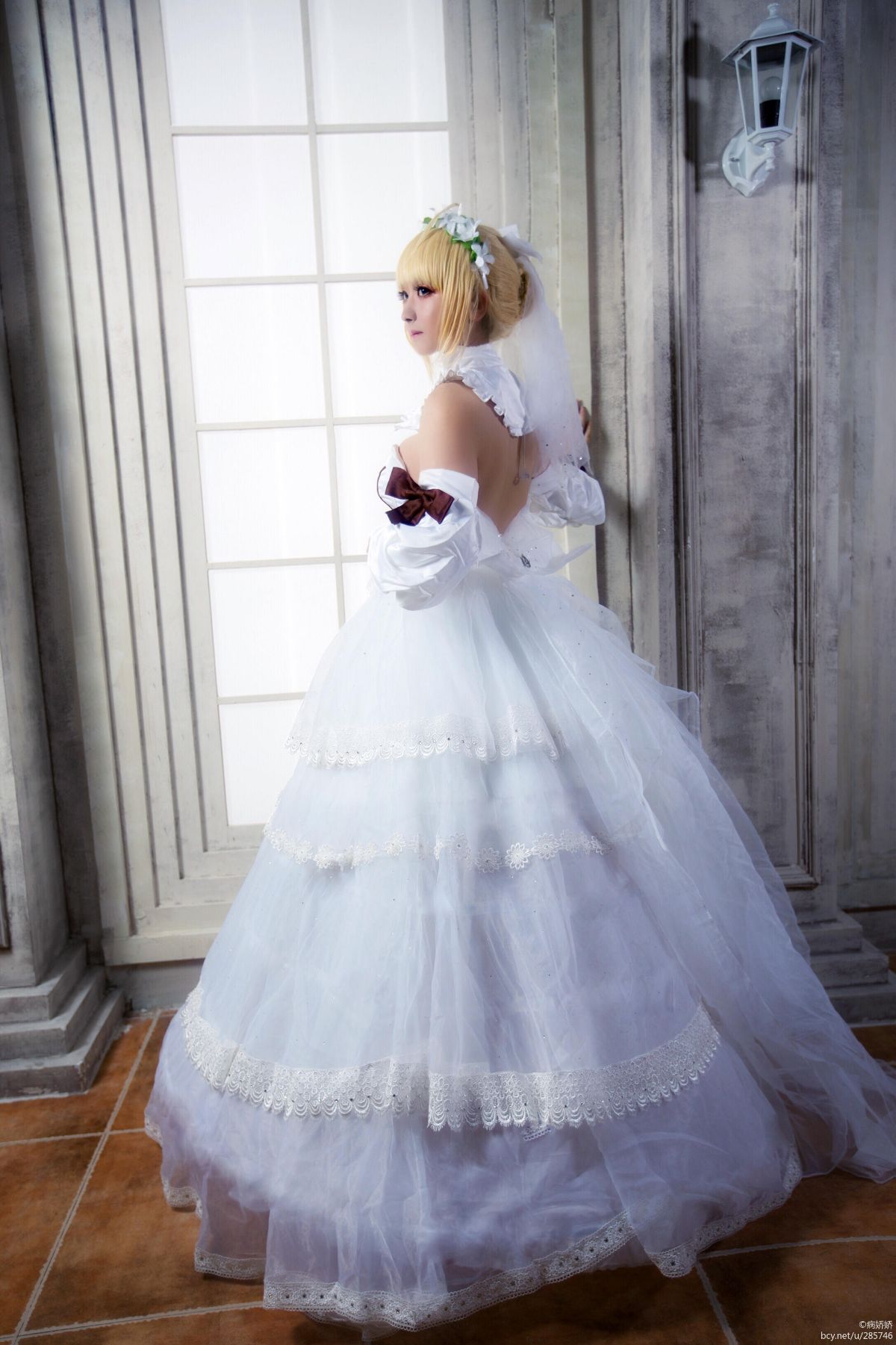 Saber lily 同人婚纱 C O S (3)