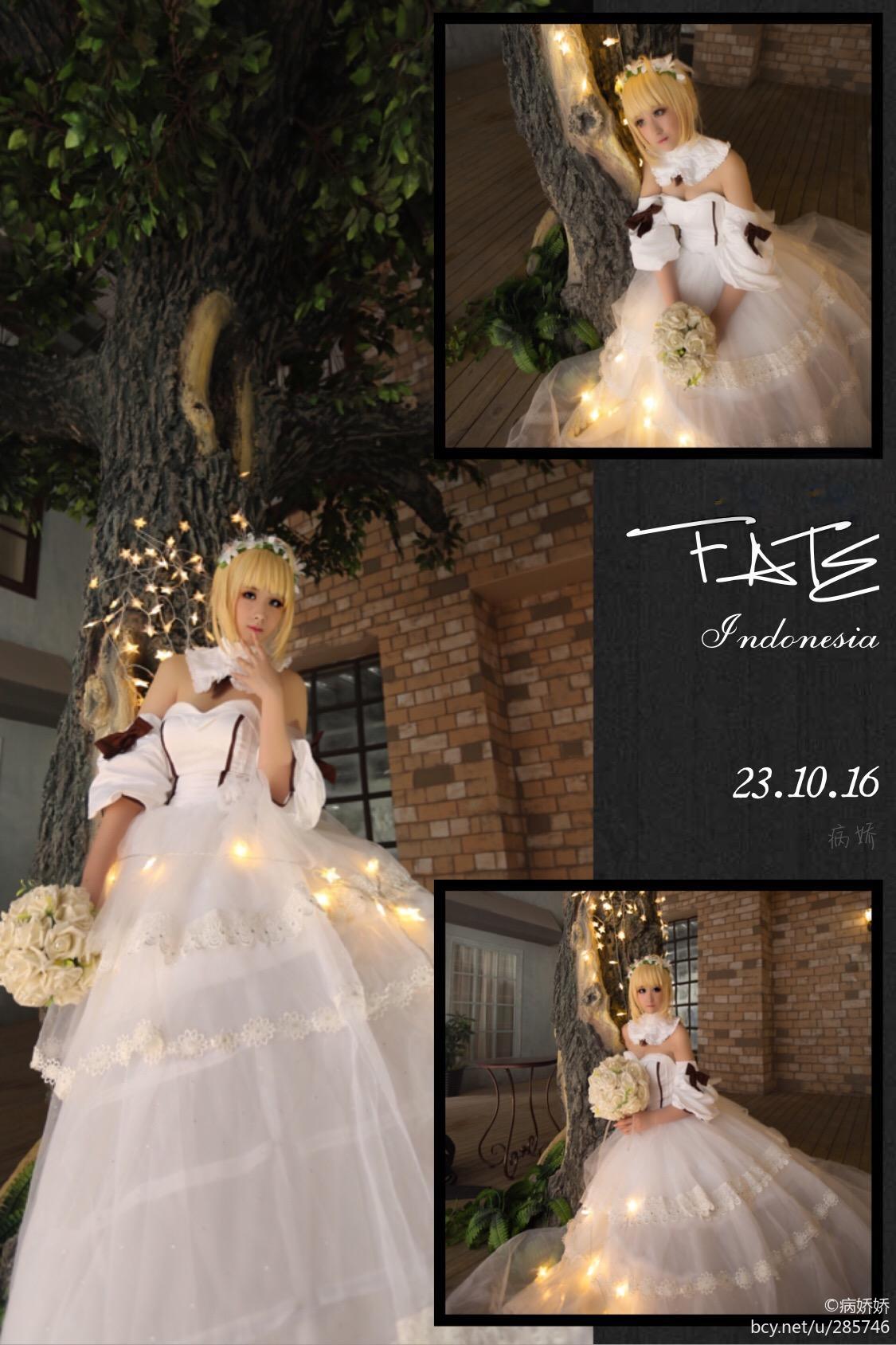 Saber lily 同人婚纱 C O S (7)