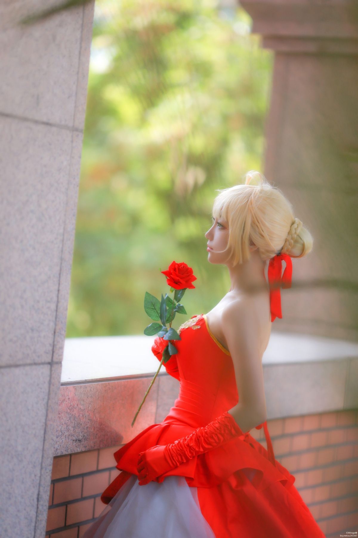 尼禄周年红礼服C O S P L A Y (5)