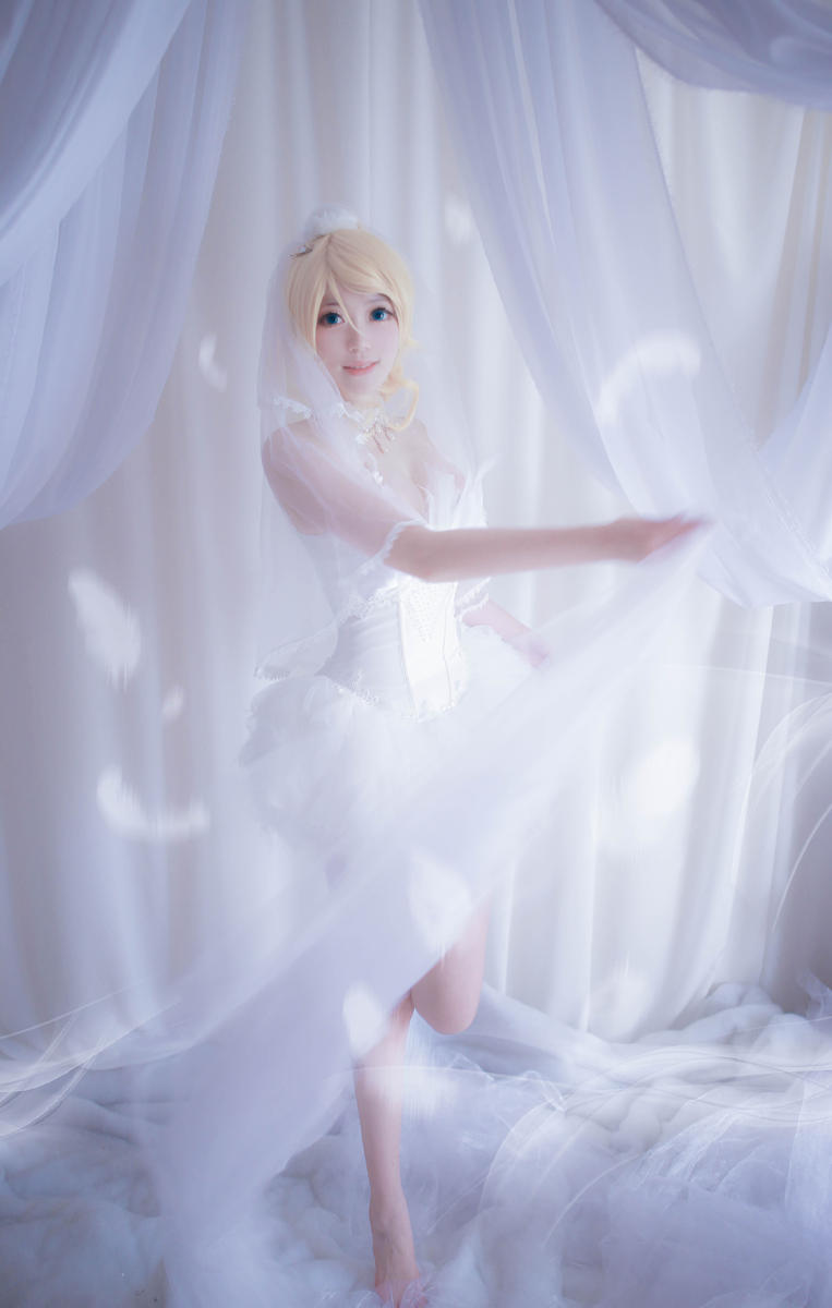 白鸟之湖《LoveLive!》绚濑绘里COS (4)