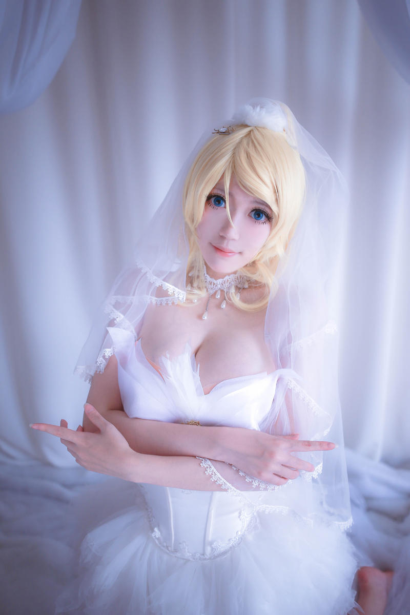 白鸟之湖《LoveLive!》绚濑绘里COS (7)