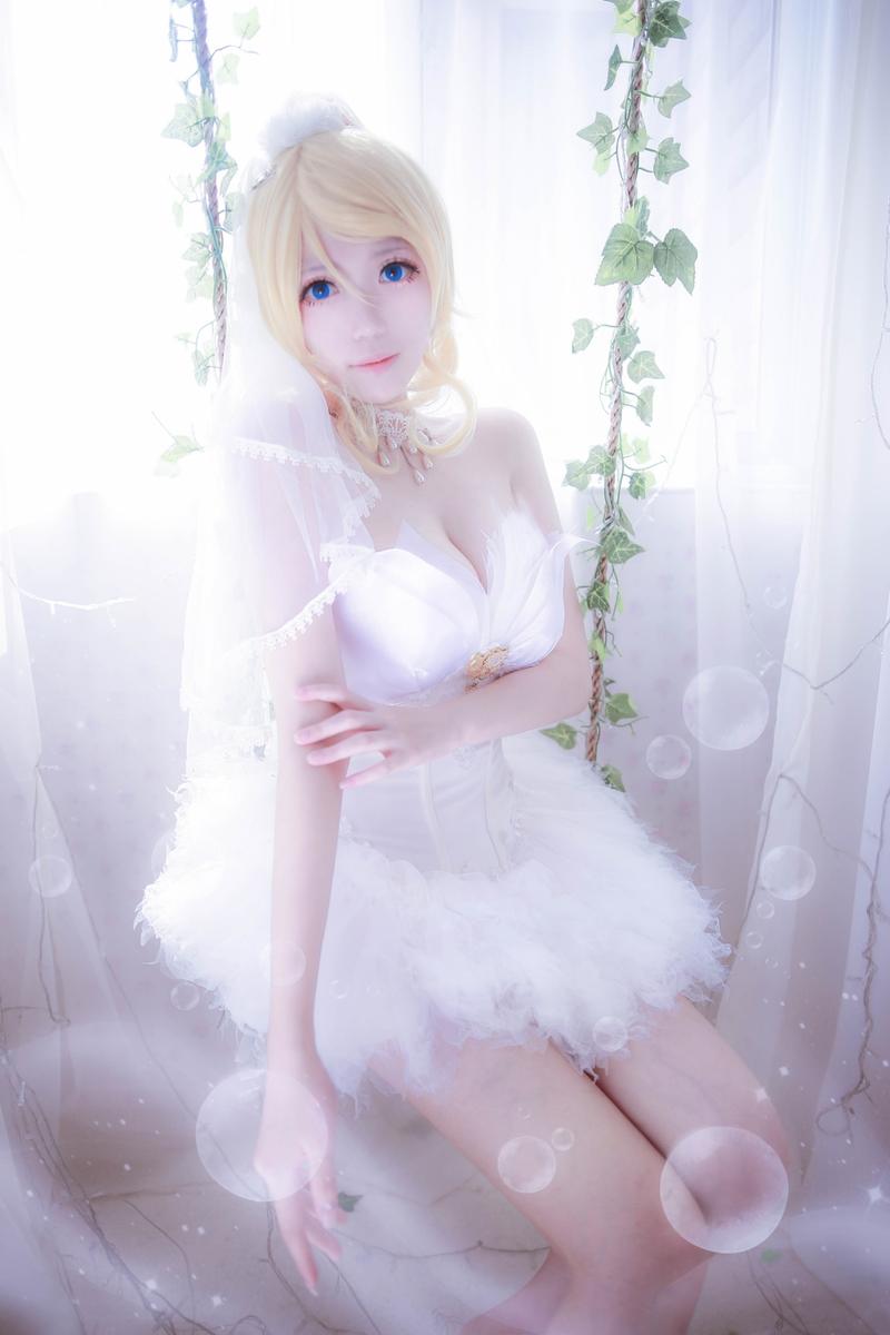 白鸟之湖《LoveLive!》绚濑绘里COS (10)