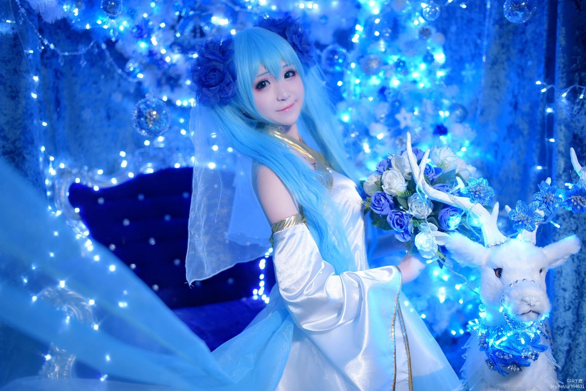 miku魔王花嫁 C O S (7)