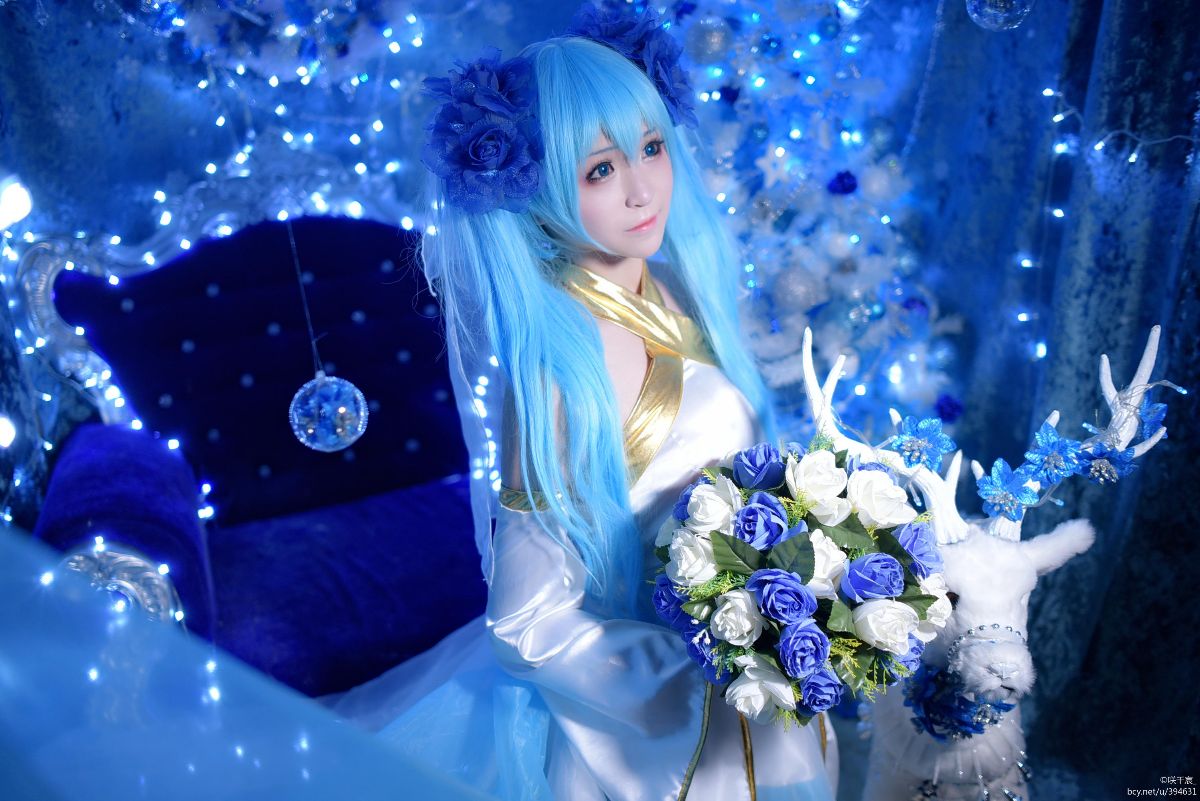 miku魔王花嫁 C O S (12)