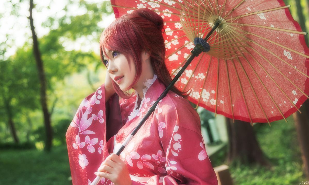 真姬夏日祭浴衣觉醒 C O S (10)