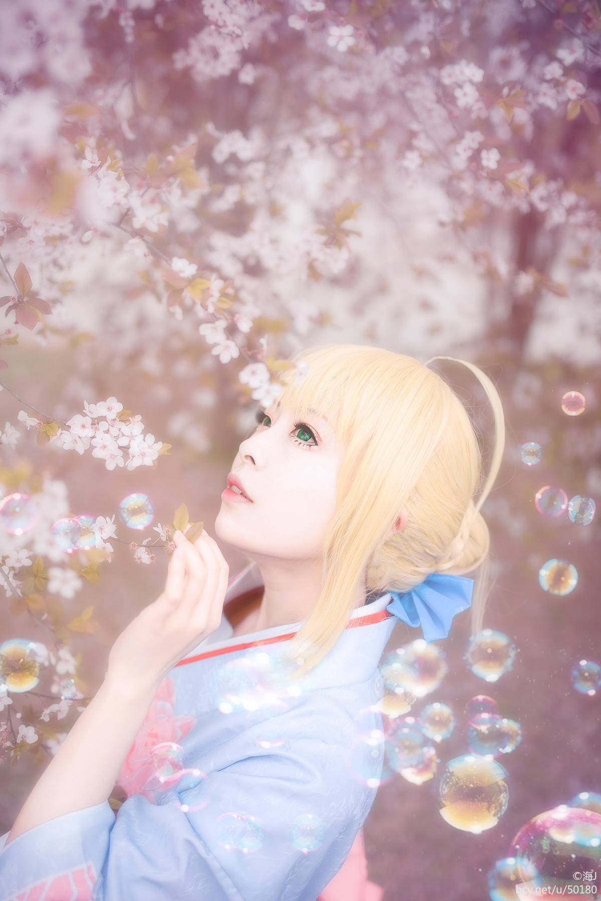 Saber和服—晴着Ver. (1)