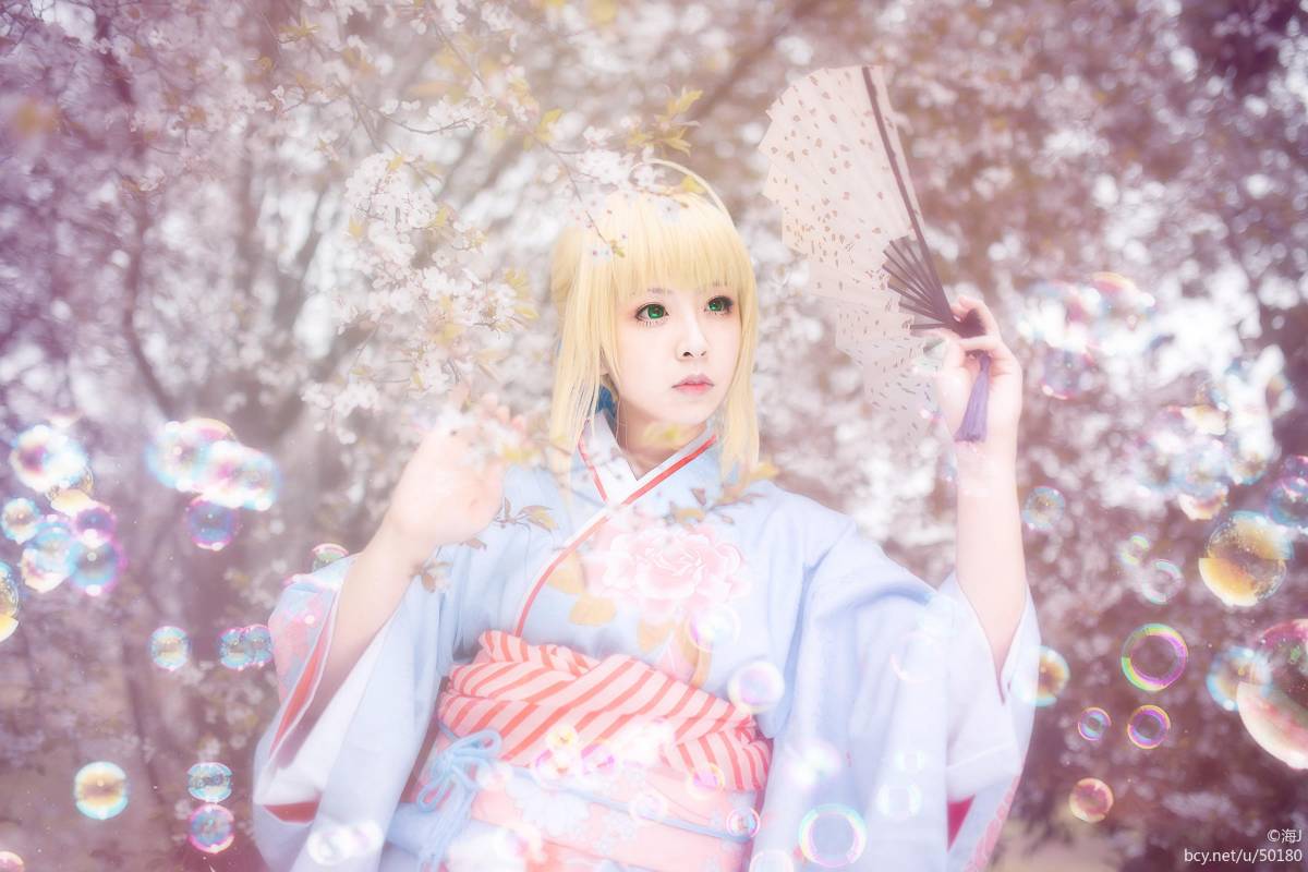 Saber和服—晴着Ver. (5)