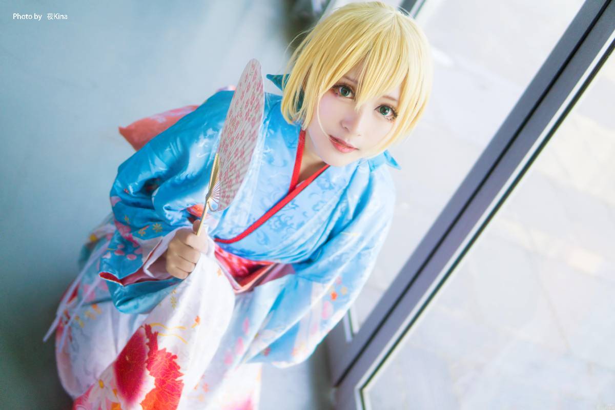 SABER 晴着 和服场照 (1)