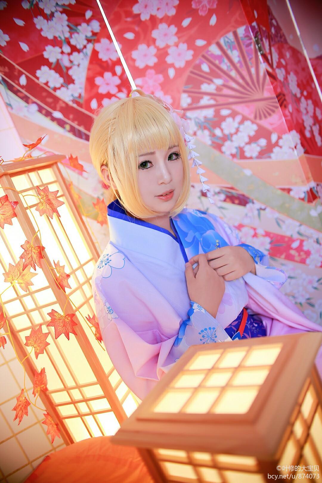 SABER 晴着 和服场照 (6)