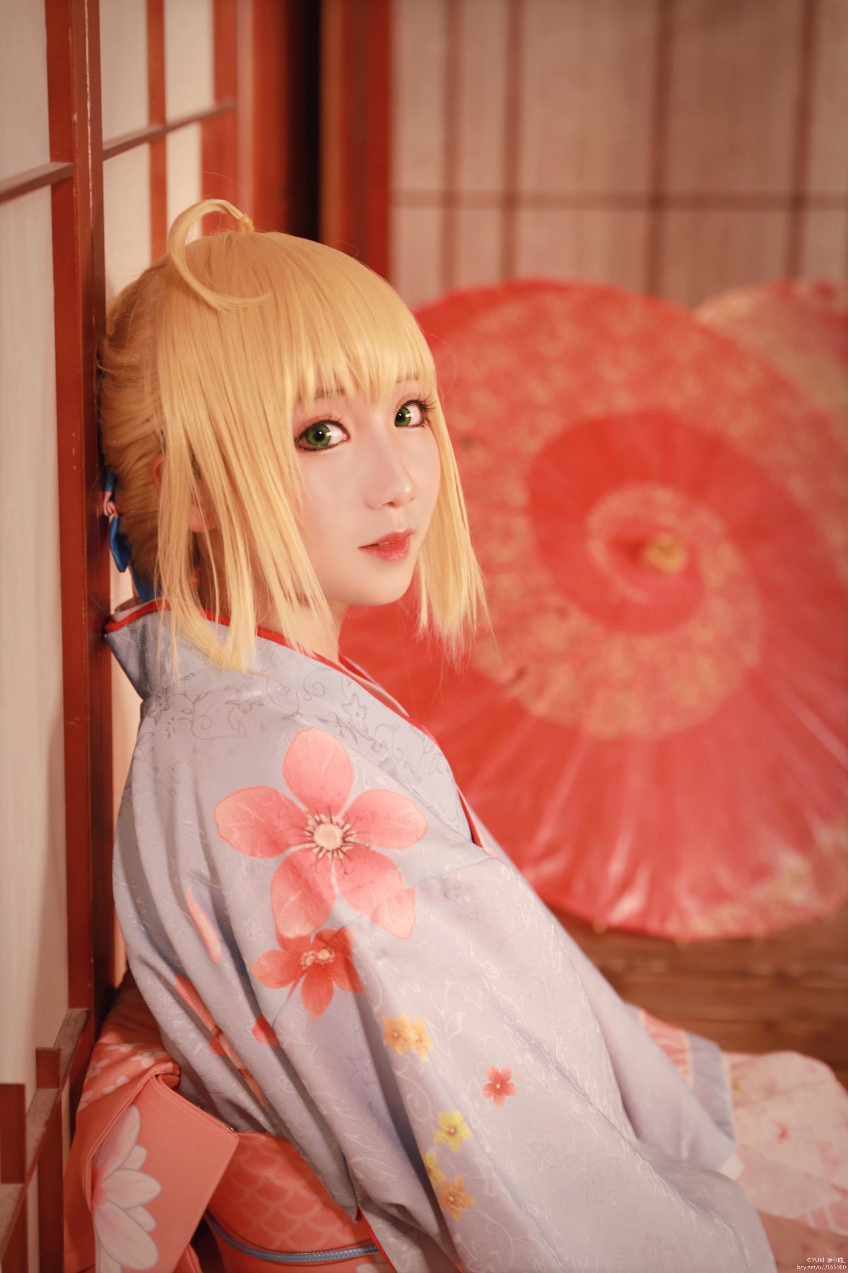 fate saber晴着和服 (2)