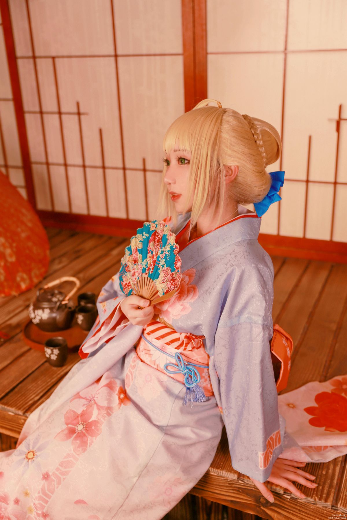 fate saber晴着和服 (4)