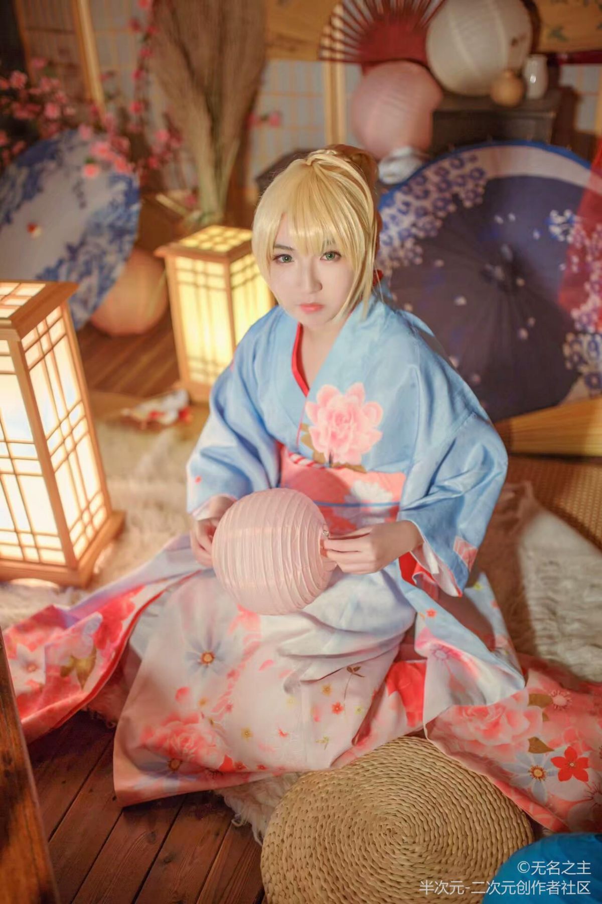 fate系列 浴衣和服saber (4)