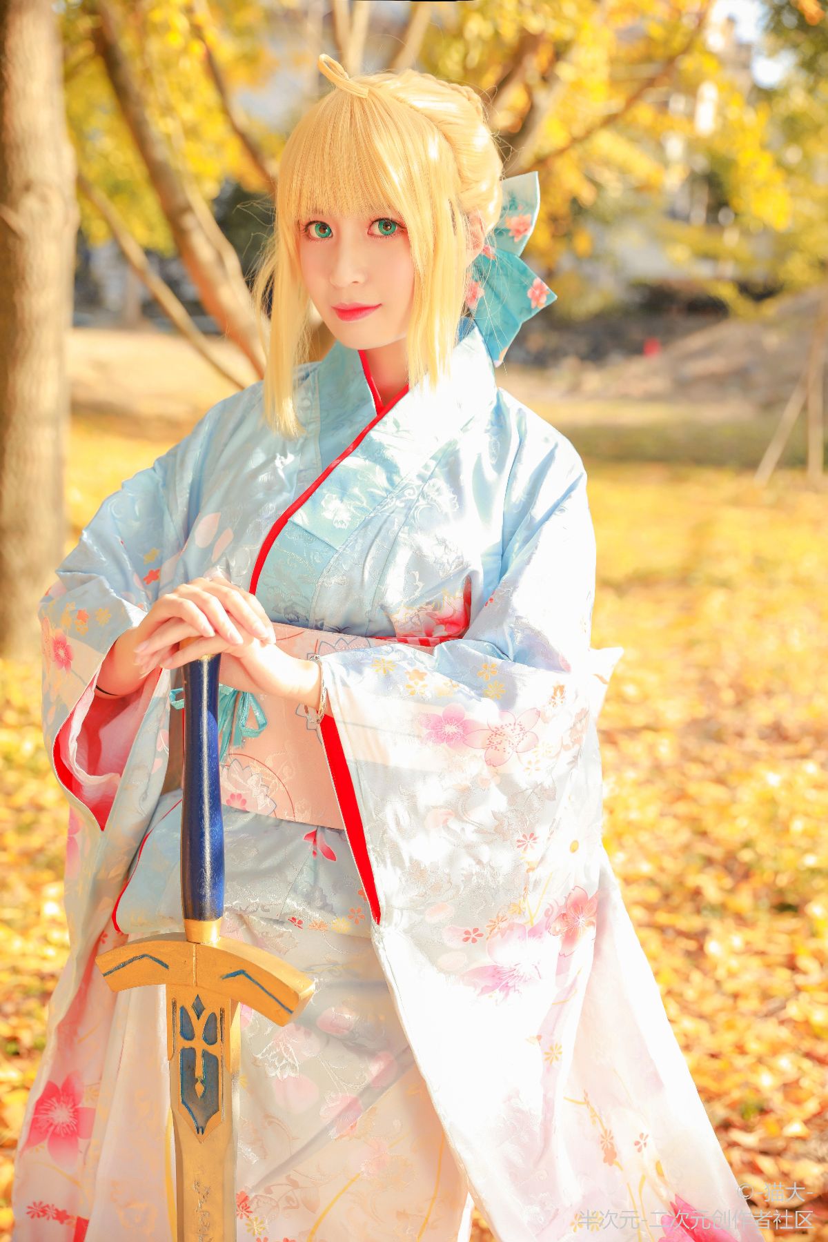 fate-saber 和服 (3)