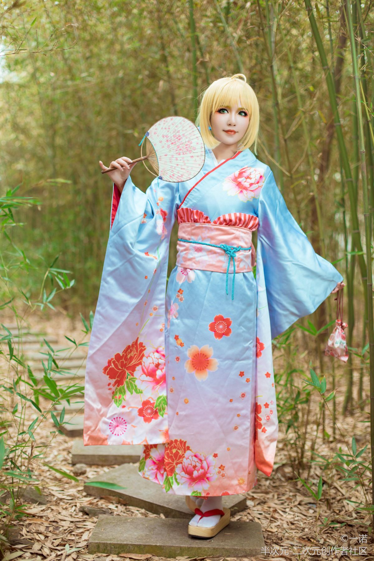 Saber 晴着和服Ver (3)