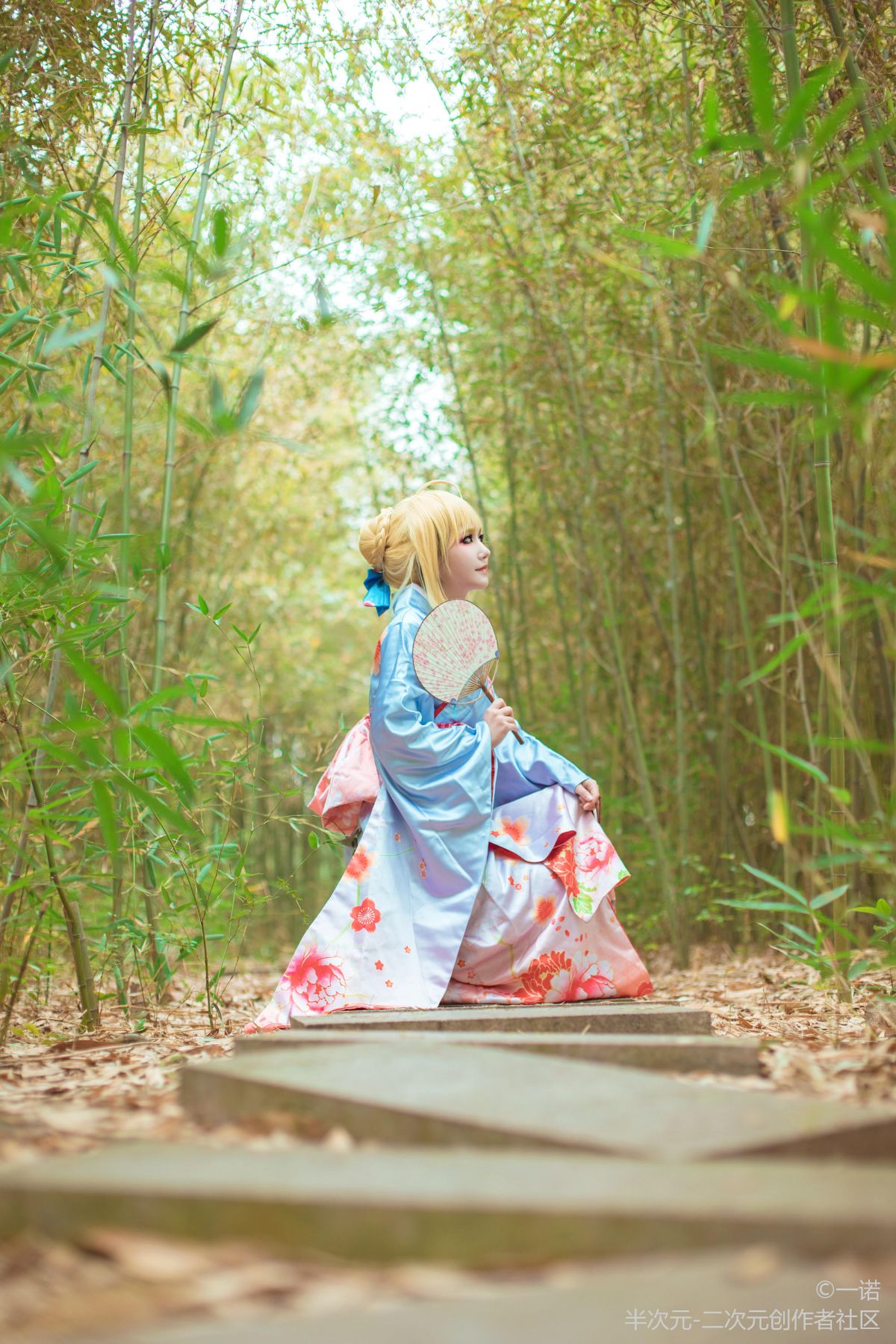 Saber 晴着和服Ver (8)