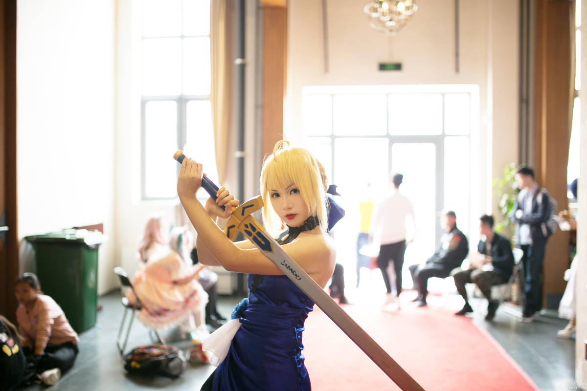 saber cos蓝礼服设定集 (1)