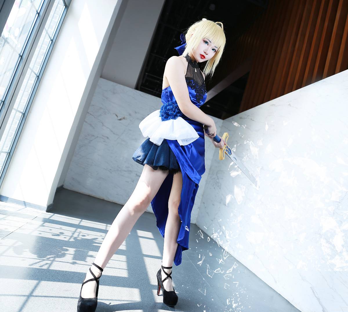 saber cos蓝礼服设定集 (3)