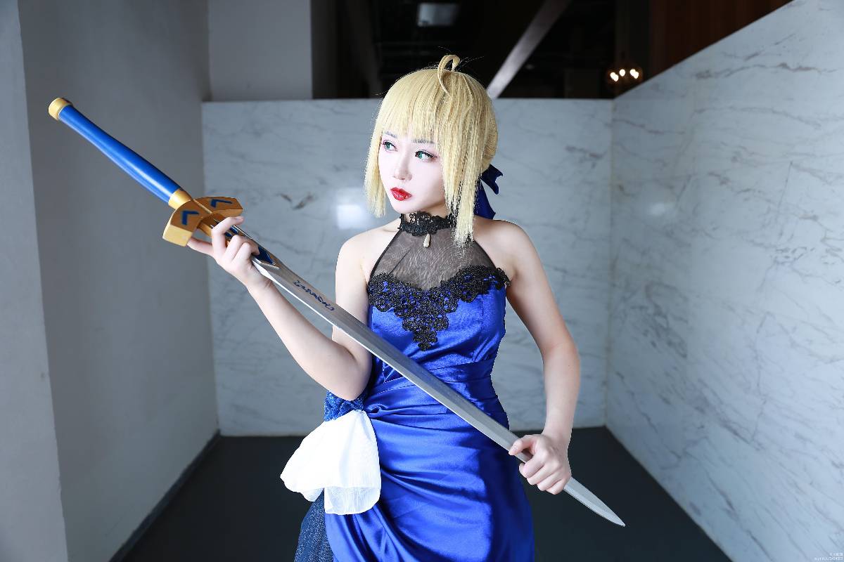 saber cos蓝礼服设定集 (5)