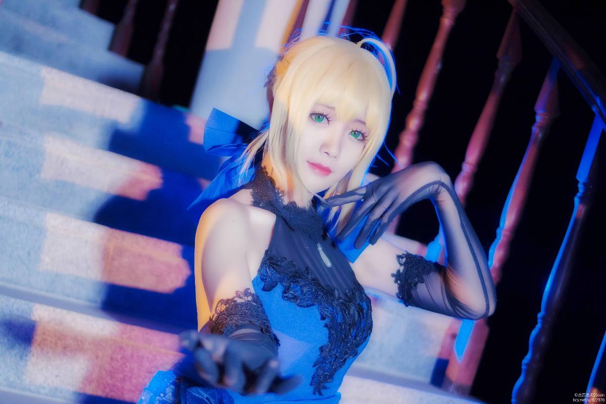 阿尔托利亚·潘德拉贡♡吾王saber♡蓝礼服设定集ver. (4)