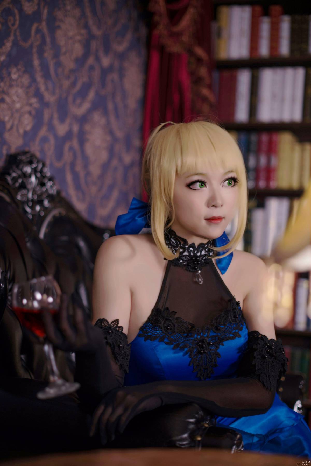 Saber蓝礼服.ver COS (3)