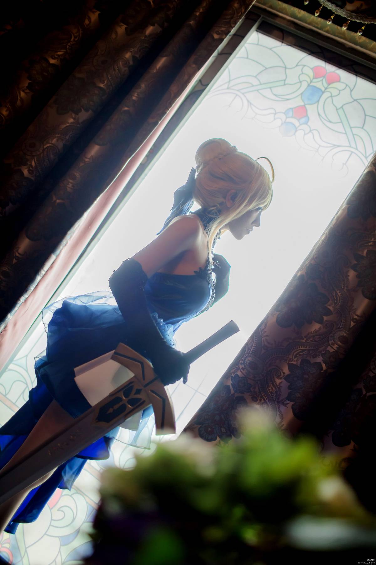 【fateextella】saber 蓝礼服 ver (14)